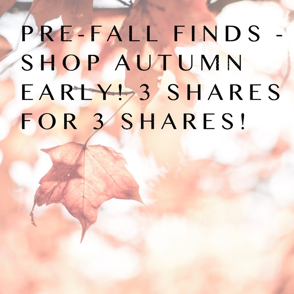 Get fall fashion ready! 🍂🍁🌾